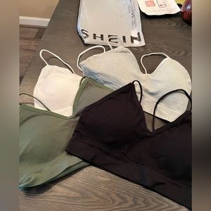 Leisure Bras with cup inserts NEW